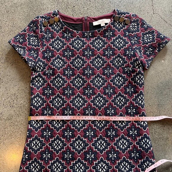 Ann Taylor LOFT Mod Style Dress Size 0 - Picture 12 of 16